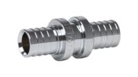 РЕХАУ 12502773002 RAUTHERM S Муфта соединительная равнопроходная 17 THERM S, Хромированная латунь