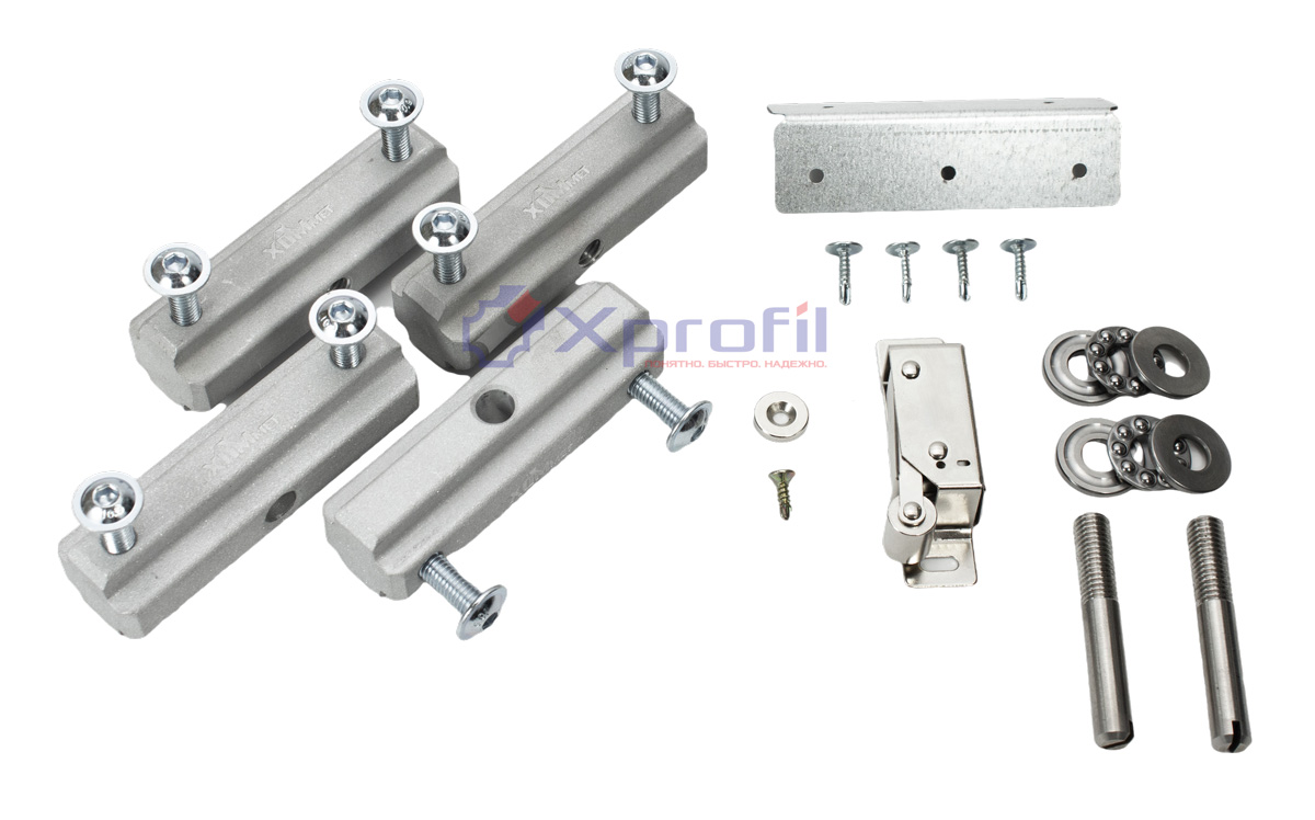 ХОМмет ХМ99999999 Xprofil Комплект петель для скрытого люка, для монтажа с профилем