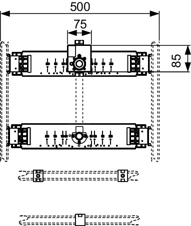 Монтажный элемент TECEprofil