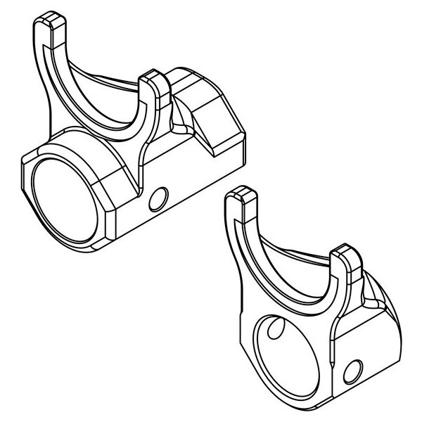 РЕХАУ 12018011001 RAUTOOL К-т запрес. тисков H1/H2,E2,A3,A-light2, для трубы 40 (цвет: черный) ,