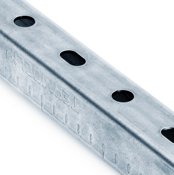 TERMOCLIP 09102002 Профиль монтажный TSC  28x30x3000, 1,8 мм