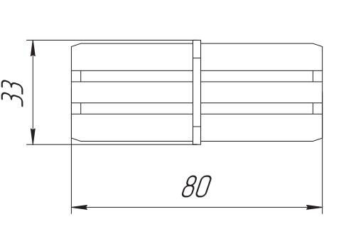RIVO 100017 Fix Торцевое соединение профиля