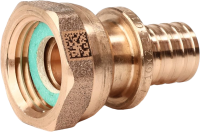 РЕХАУ 14563353001 RAUTITAN RX+ Переходник с накидной гайкой 16-G 1/2, бронза