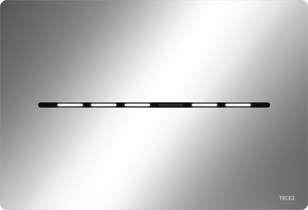 TECE 9240451 TECESolid Электронная панель смыва с бесконтактной активацией, питание от сети 12 В, материал металл, цвет хром глянцевый