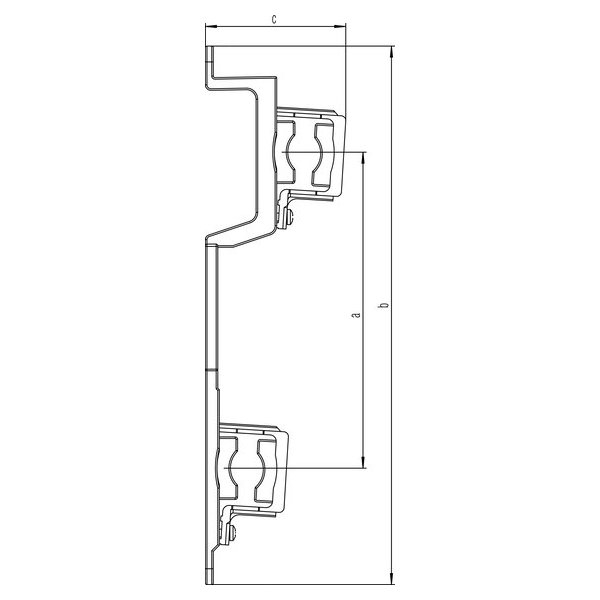 РЕХАУ 12641211001 RAUTITAN Кронштейн для крепл. гребенки, ПФА
