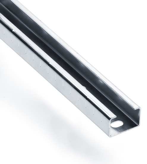 TERMOCLIP 09101002 Профиль монтажный TSC  28x18x3000, 1,2 мм