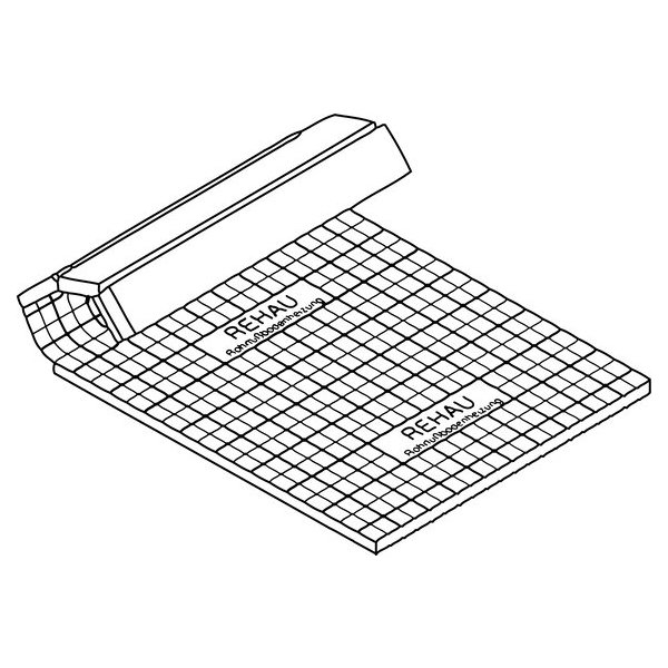 РЕХАУ 12620931001 RAUTHERM S Мат ППС 30-2 для крепления гарпун-скоб, складной рулон,