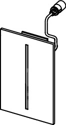 TECE 9242021 TECEfilo-Velvet Электронная панель смыва писсуара , питание от сети 230 В, цвет бежево-коричневый Castoro Ottawa