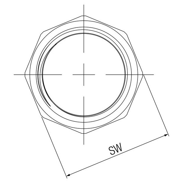 РЕХАУ 14563911001 RAUTITAN RX+ Заглушка для гребенок Rp 1/2, бронза