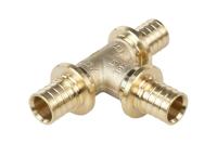 РЕХАУ 11080311001 RAUTITAN MX Тройник равнопроходный 16-16-16, DZR латунь