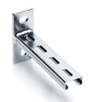 TERMOCLIP 09371002 Монтажная консоль ТСА 41x21x300, 2 мм