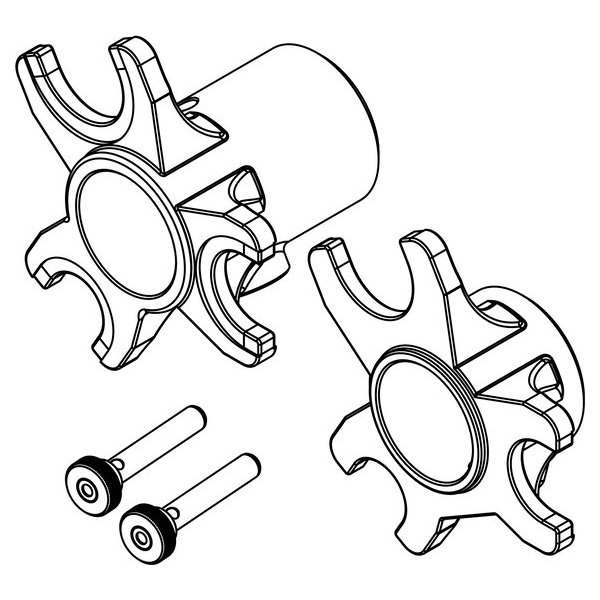 РЕХАУ 12051331001 RAUTOOL К-т запрес. тисков H2, A3, A-light2 для труб 16/20/25,
