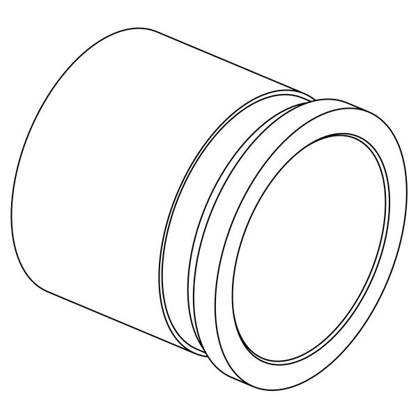 РЕХАУ 12591971002 RAUTHERM S Надвижная гильза 25x2,3 , оцинкованная латунь