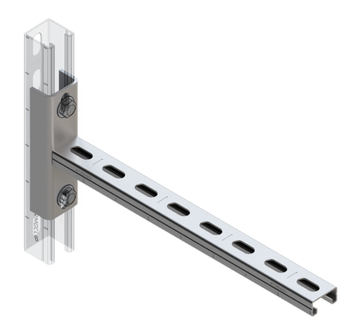 TERMOCLIP 09391002 Консоль седельная 41x21x300, 2 мм