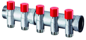 FAR FK 3923 C11403  Коллектор балансировочный 1 1/4" с 3 отв. М24х19