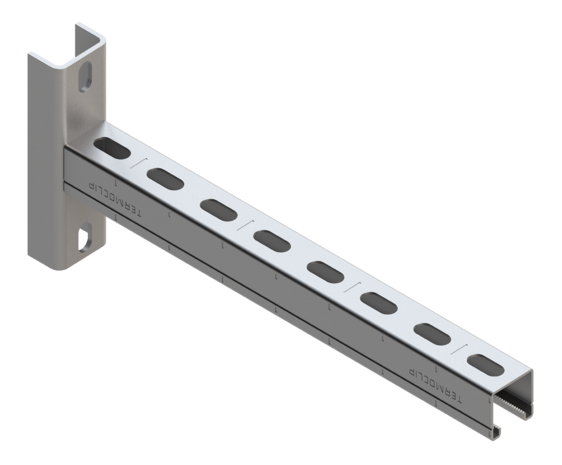 TERMOCLIP 09392003 Консоль седельная 41x41x400, 2 мм