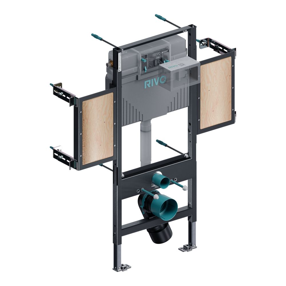 RIVO 200002 Set AM Застенный модуль инсталляция для людей с ограниченной подвижностью, смывным бачком, высота 1120 мм