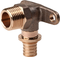 РЕХАУ 14563643001 RAUTITAN RX+ Угольник настенный с наружной резьбой 16-R 1/2, бронза