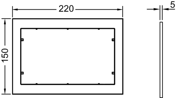 Дистанционная рамка TECEnow