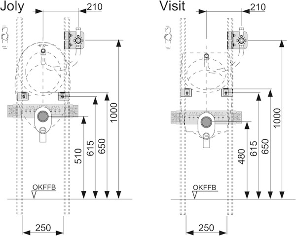 Монтажный элемент TECEprofil