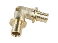 РЕХАУ 11080211001 RAUTITAN MX Угольник 90°, 16, DZR латунь