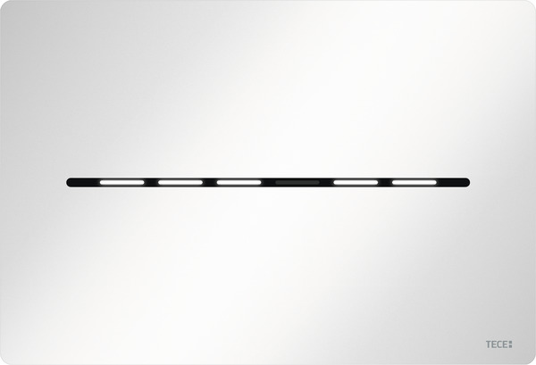 TECE 9240462 TECESolid Электронная панель смыва с бесконтактной активацией, батарея 6 В, материал металл, цвет белый глянцевый