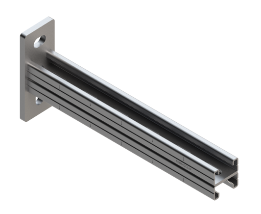 TERMOCLIP 09371201 Консоль сдвоенная 41x42x300, 2 мм