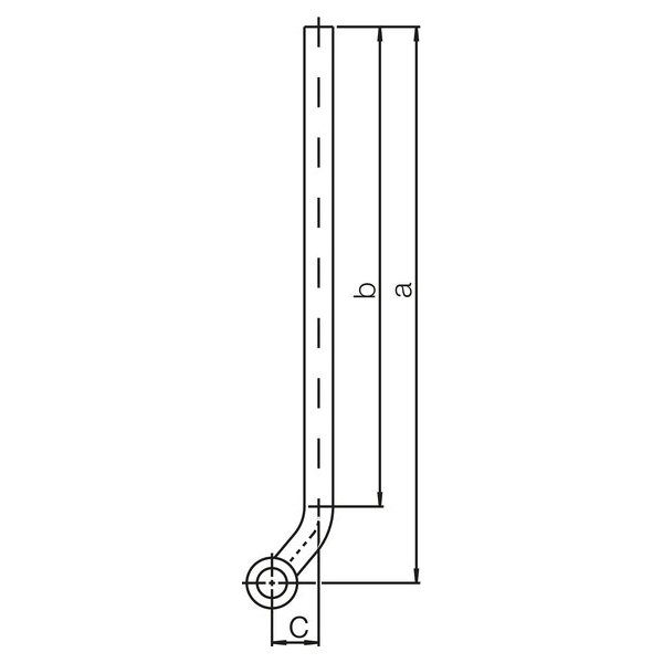 РЕХАУ 12408611001 RAUTITAN Трубка из нержавеющей стали для подключения радиатора, Т-образная 20/500 , нержавеющая сталь