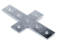 TERMOCLIP 09261001 Пластина соединительная Х-образная 38–41 4F7 118x4x198, 4 мм