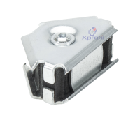 ХОМмет ХМ9010002 Xprofil Угловое соединение для крепления профиля под углом 90 и 45 градусов, с усилителем, 1 шт