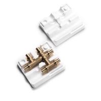 РЕХАУ 11777031001 RAUTITAN Крестовина латунная 20-16-16 ("переход трубы над трубой"),