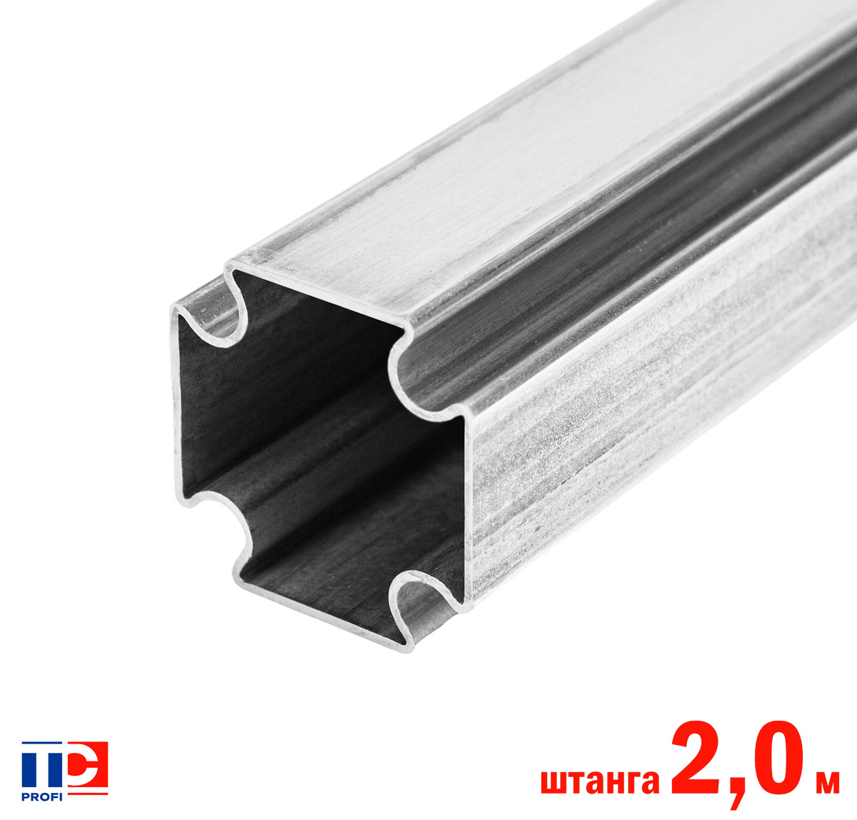 ХОМмет ХМ9000000-20 Xprofil Профиль стальной силовой, конструкционный, 33х33х1 мм, штанга 2 м, цена за 1 м