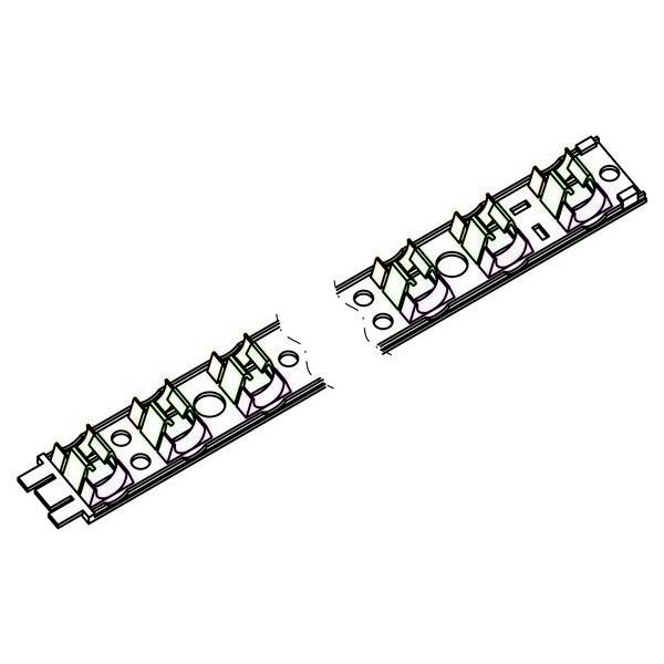 РЕХАУ 12460141001 RAUTHERM S Фиксирующая шина RAUFIX 14 мм, без зубцов, ПП