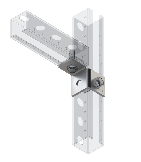 TERMOCLIP 09254002 Уголок 3D левый 38-41 4F3 80x48x38, 4 мм
