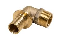 РЕХАУ 11096751001 RAUTITAN MX Угольник-переходник с наружной резьбой 16-R 1/2, DZR латунь