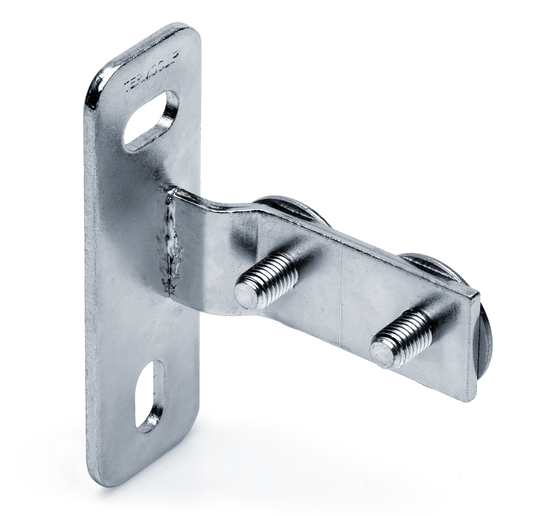 TERMOCLIP 09256001 Фланец торцевой продольный 38-40 4F2 M10 40x82,5x120, 4 мм