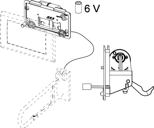 Механизм  TECEplanus для поручней