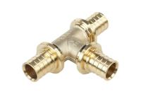 РЕХАУ 11080321001 RAUTITAN MX Тройник равнопроходный 20-20-20, DZR латунь