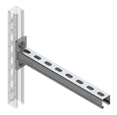 TERMOCLIP 09372002 Монтажная консоль ТСА 41x41x300, 2 мм
