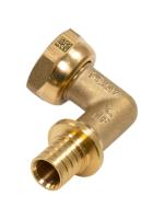 РЕХАУ 11097221001 RAUTITAN MX Угольник-переходник с накидной гайкой 16-G 1/2, DZR латунь